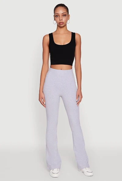 Womens High Waisted Slim Bootcut Yoga Pants,