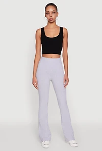 Womens High Waisted Slim Bootcut Yoga Pants,