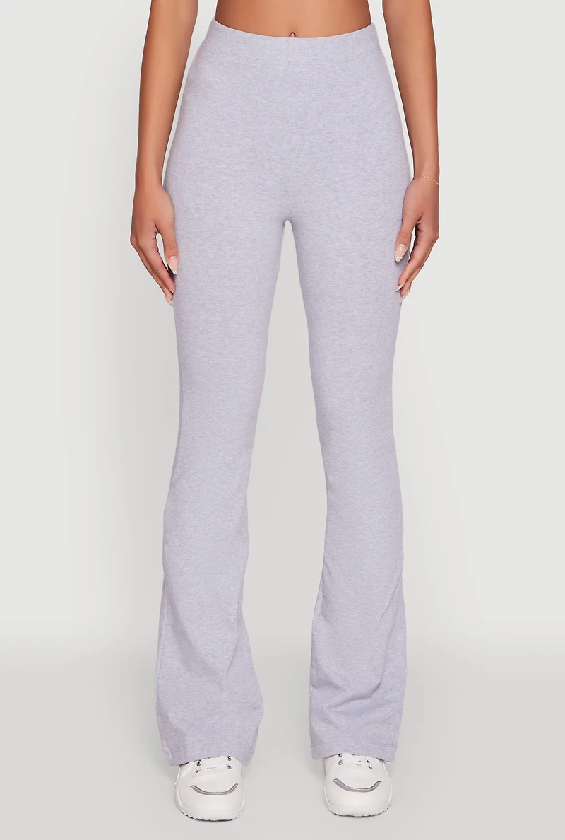 High Waisted Slim Bootcut Yoga Pants