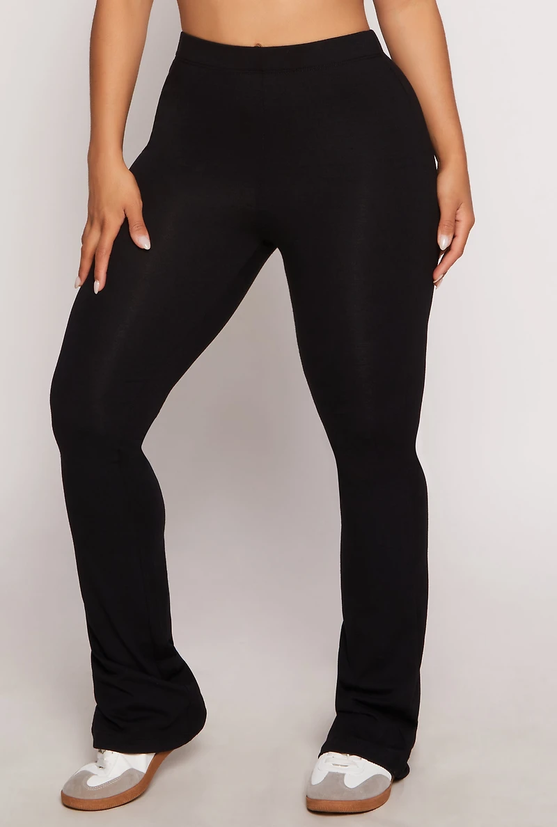 High Waist Boot Cut Pants