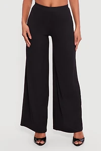 High Waisted Wide Leg Palazzo Pants