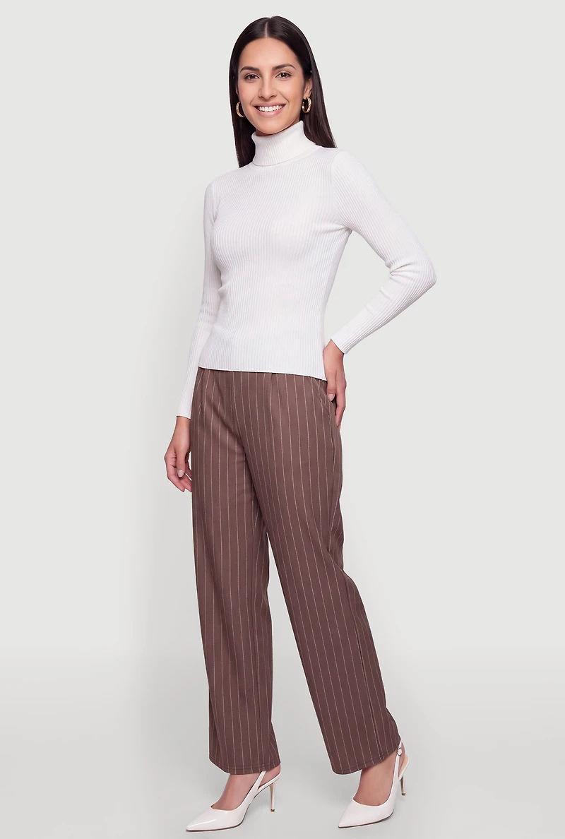 Pinstripe Trouser Pants