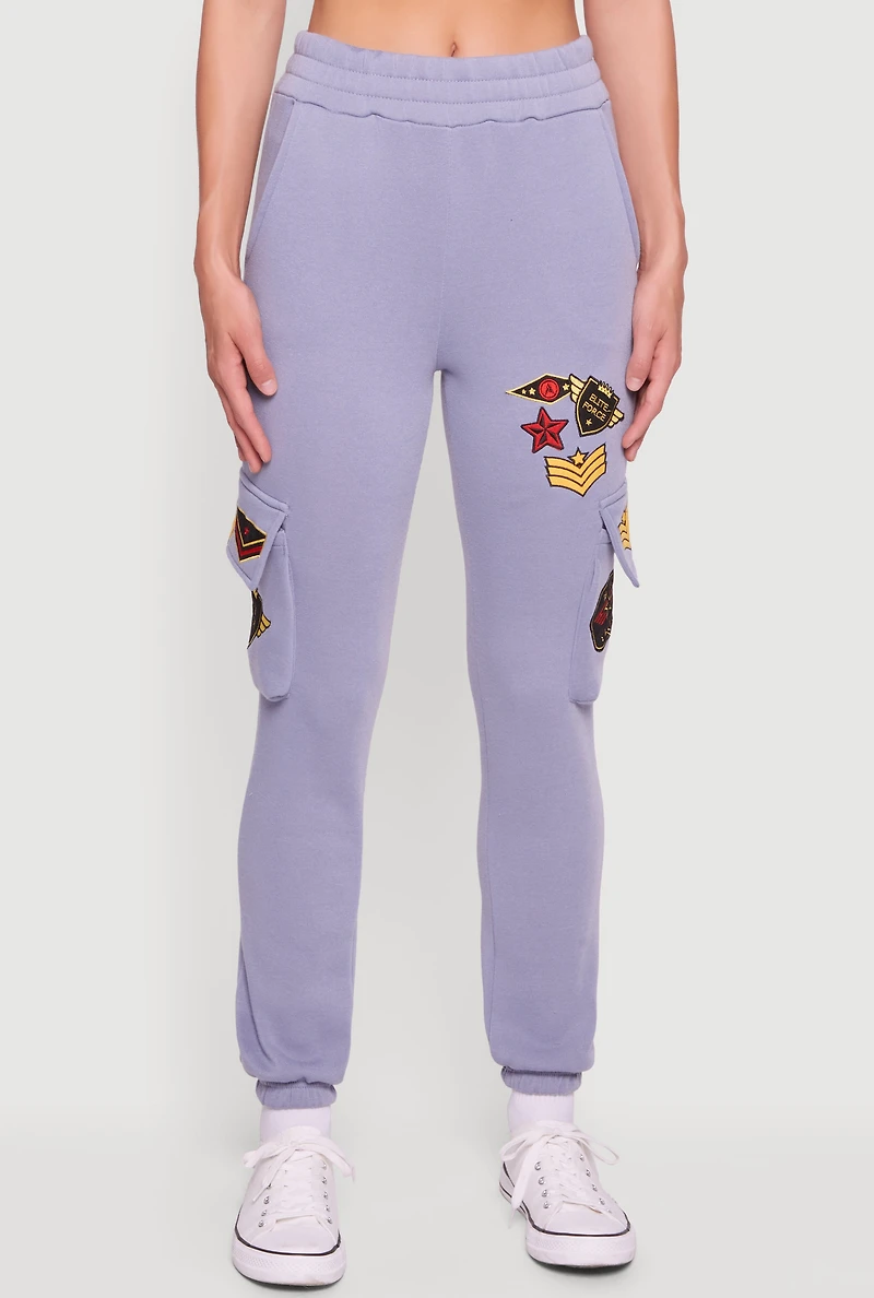 Elite Force Patch Graphic High Waisted Sweatpants