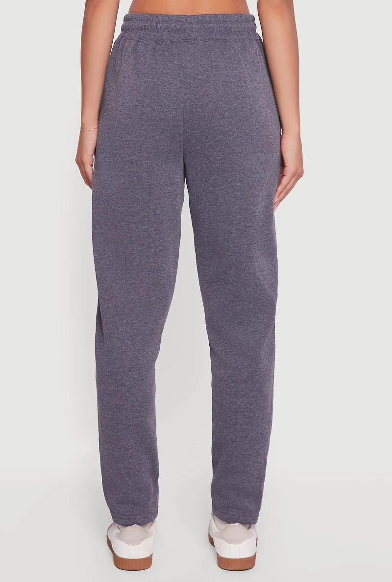 Drawstring Waist Barrel Sweatpants
