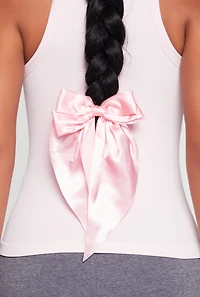 Drawstring High Waisted Embroidered Graphic Sweatpants