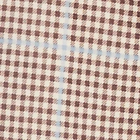 Plaid Pleated Mini Skirt with Faux Pocket