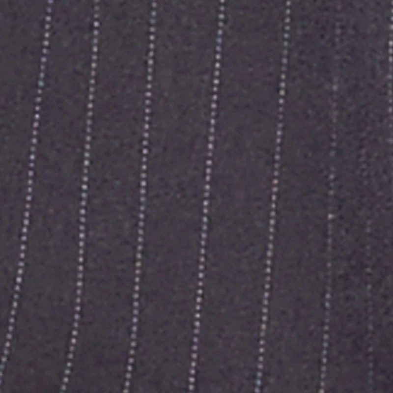 Pinstripe Double Waistband Drawstring Mini Skirt