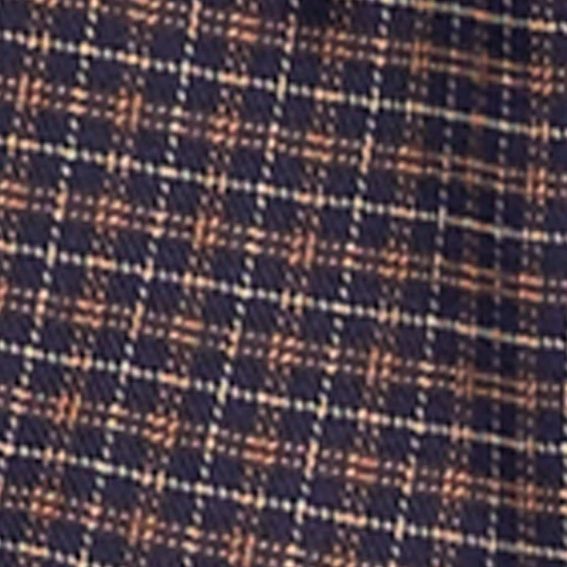 Tie Waist Belted Mini Plaid Pleated Skirt