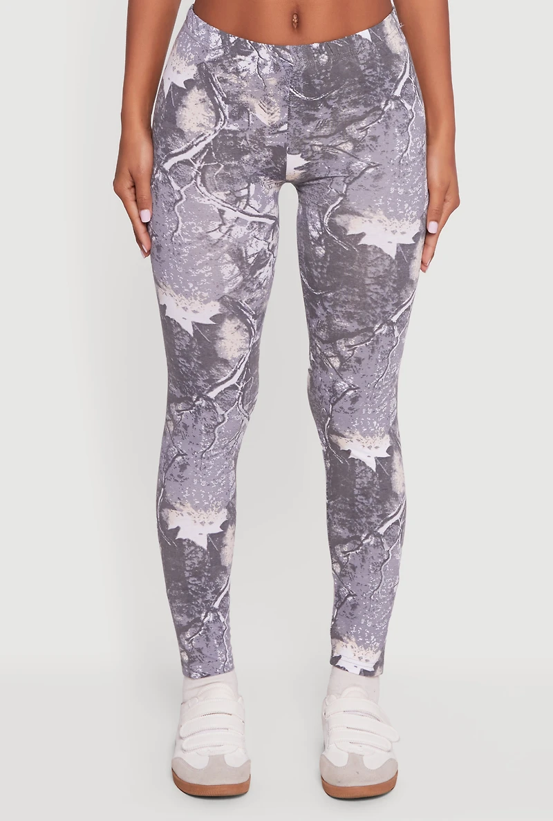Hunter Camo Mid Rise Leggings