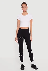 Grace Of God Graphic Leggings