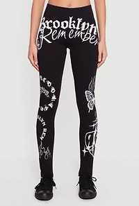 Brooklyn Remember Graphic Leggings