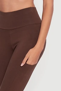 High Waisted Leggings with Cell Phone Pocket