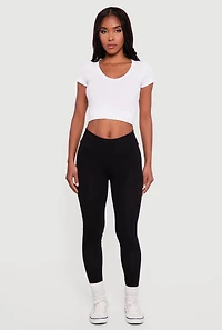 Basic High Waisted Leggings