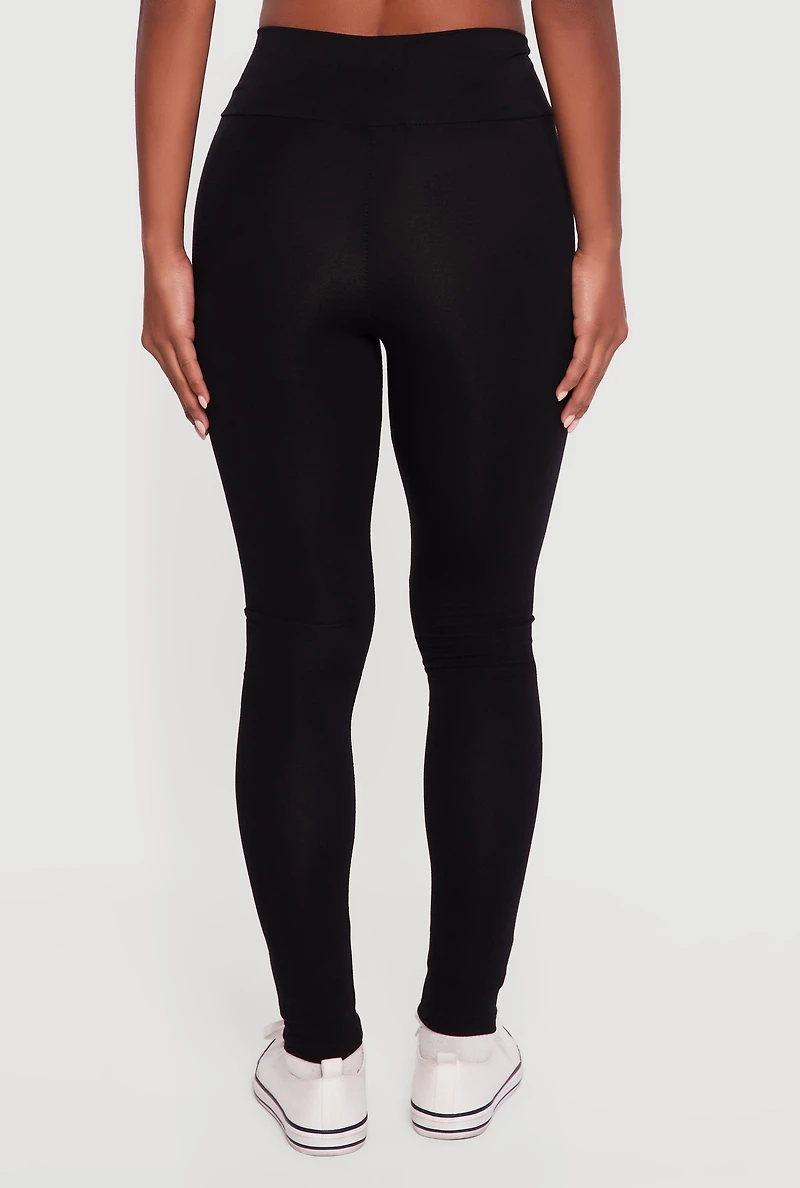 Basic High Waisted Leggings