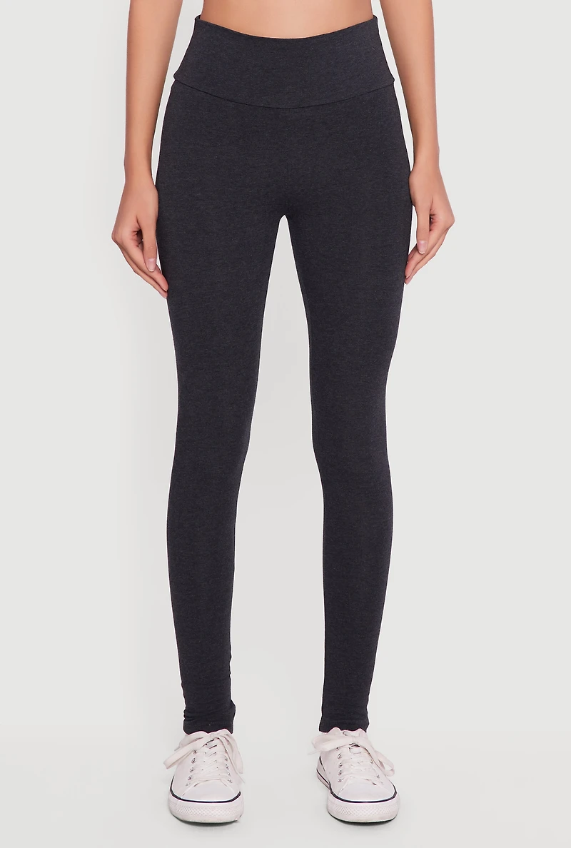 Basic High Waisted Leggings