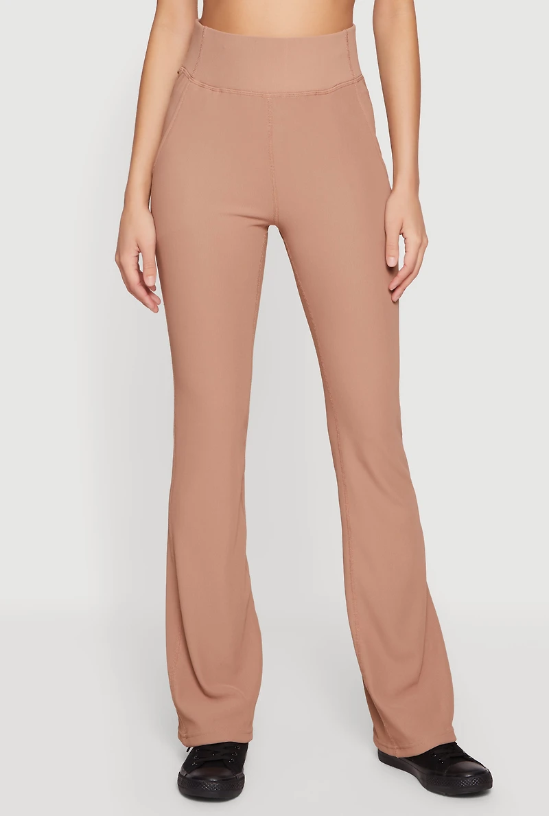 High Waisted Flare Leggings