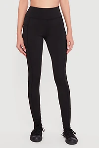 High Waisted Tummy Tucker Cell Phone Pocket Leggings
