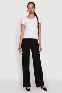 Womens Hyperstretch Straight Leg Pants,