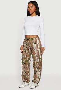 Hunter Camo Hyper Stretch Drawstring Waist Joggers