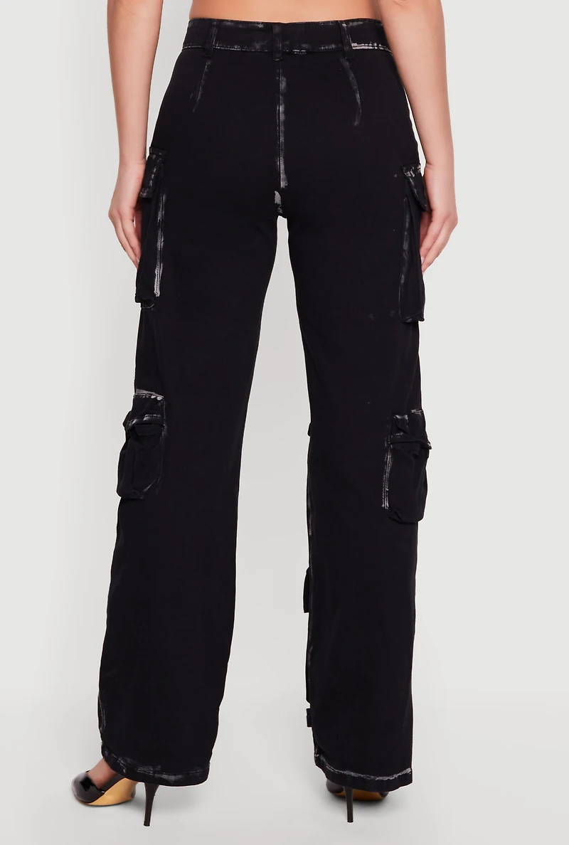 Twill Multi Pocket Cargo Pants