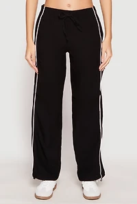 Womens Hyperstretch Toggle Drawstring Hem Pants,