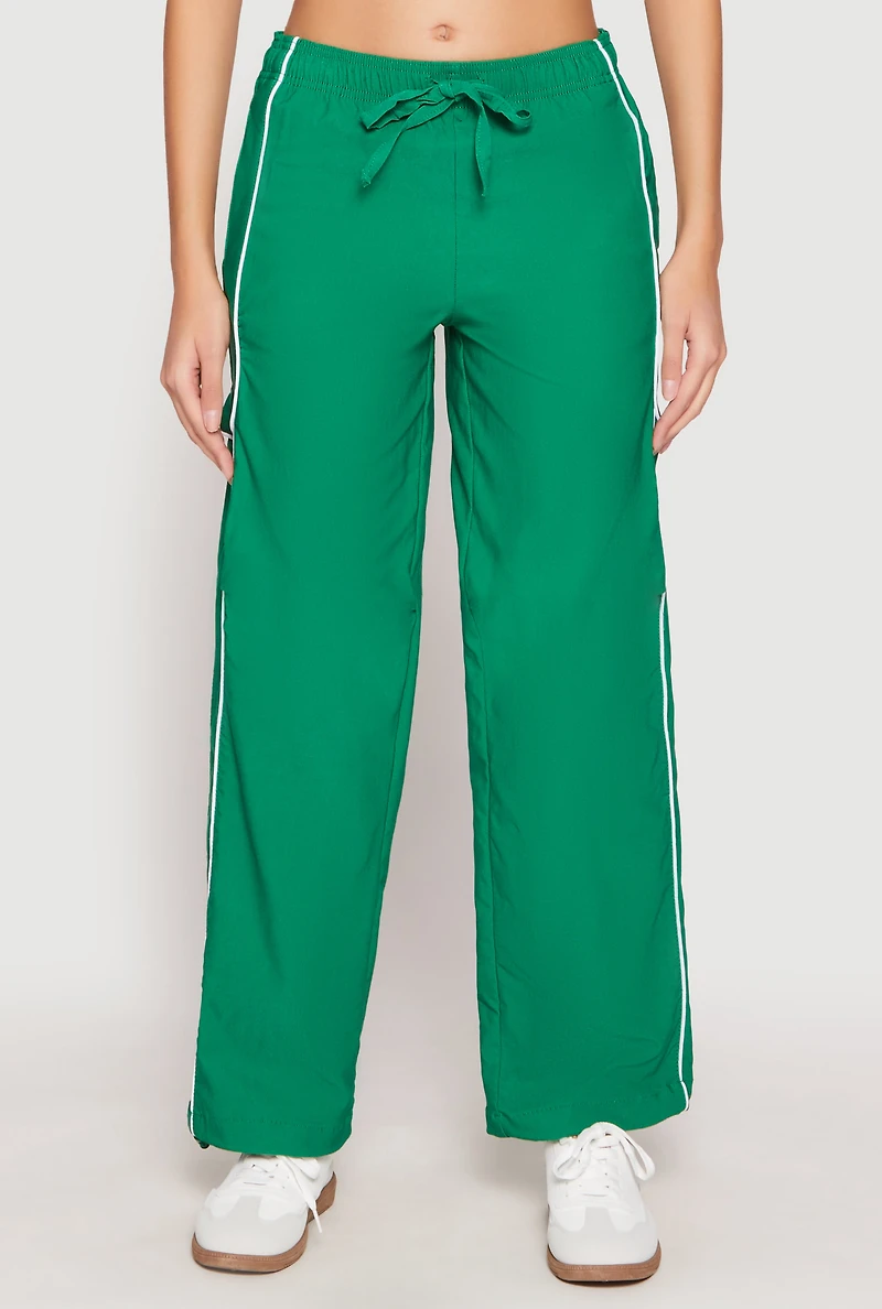 Womens Hyperstretch Toggle Drawstring Hem Pants, M