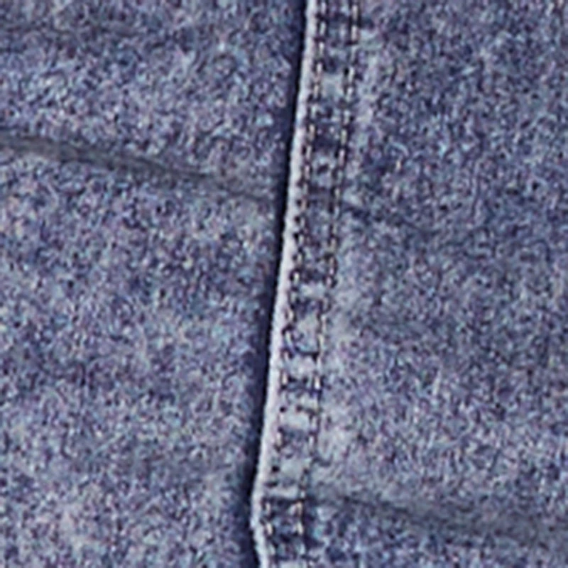 Acid Wash Pintuck Slim Leg Utility Jeans