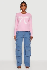 Straight Leg Utility Jeans