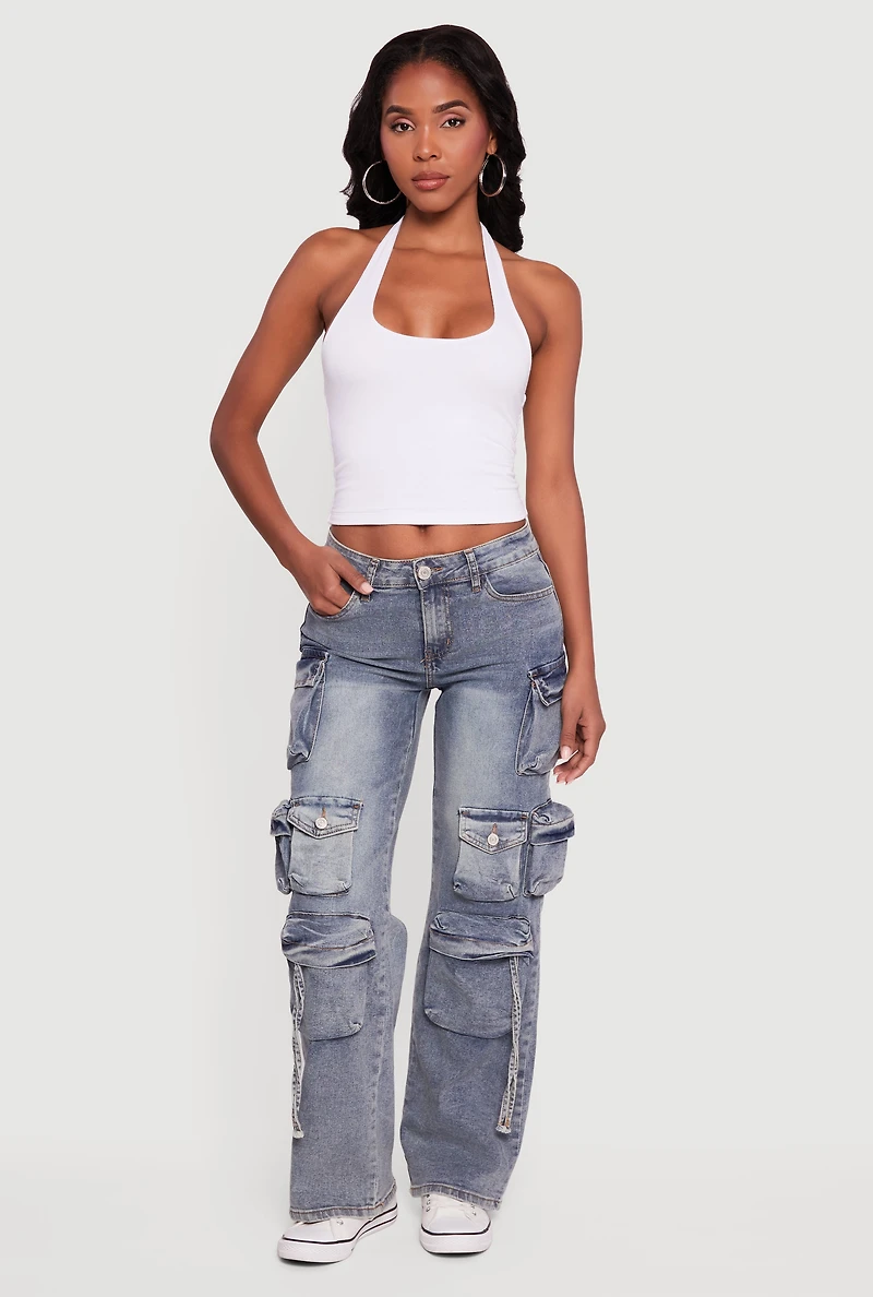 VIP Mineral Wash Utility Jeans