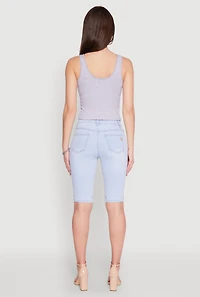 Womens VIP Convertible Straight Leg Jeans, Blue,