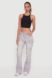 VIP Mid Rise Bootcut Cargo Jeans