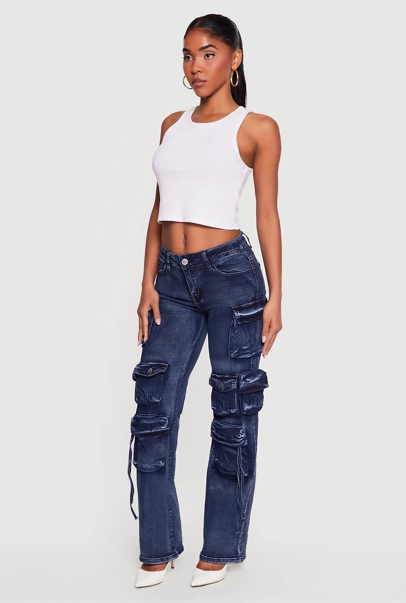VIP Straight Leg Cargo Pocket Jeans