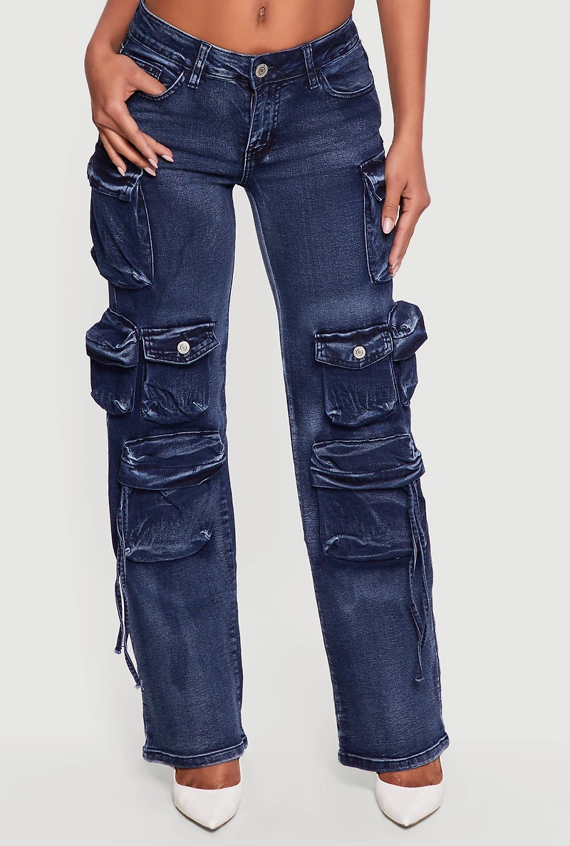VIP Straight Leg Cargo Pocket Jeans