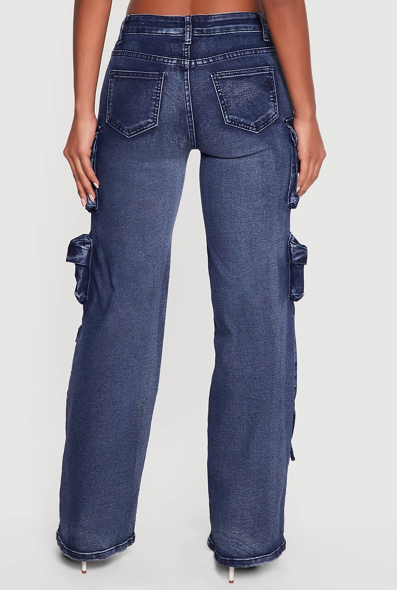 VIP Straight Leg Cargo Pocket Jeans