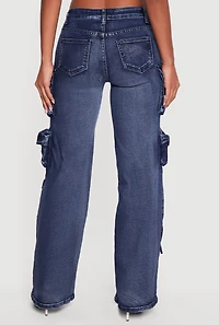 VIP Straight Leg Cargo Pocket Jeans