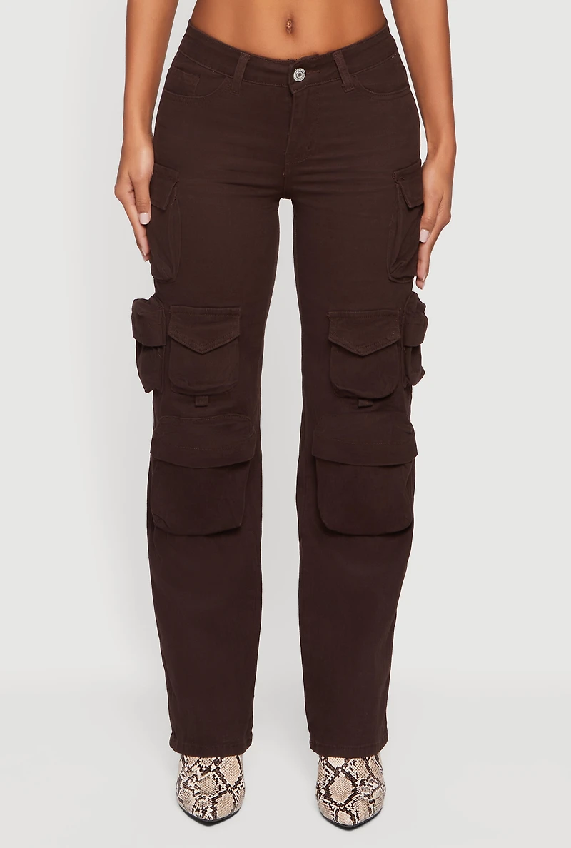 VIP Twill Slim Leg Utility Pants