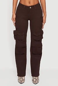 VIP Twill Slim Leg Utility Pants