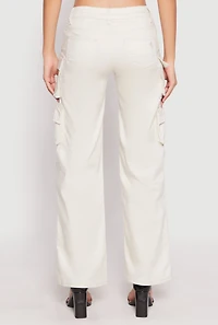 Womens VIP Twill Straight Leg Cargo Pants,