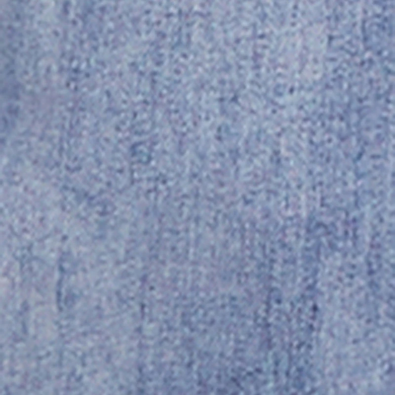 WAX Mid Rise Whiskered Straight Leg Jeans