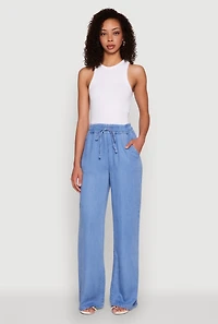 WAX Chambray Palazzo Pants