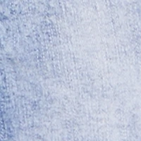 Mineral Wash Whiskered Distressed Straight Leg Jeans