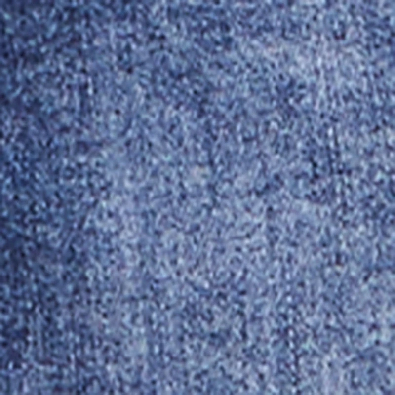 Mineral Wash Whiskered Distressed Straight Leg Jeans