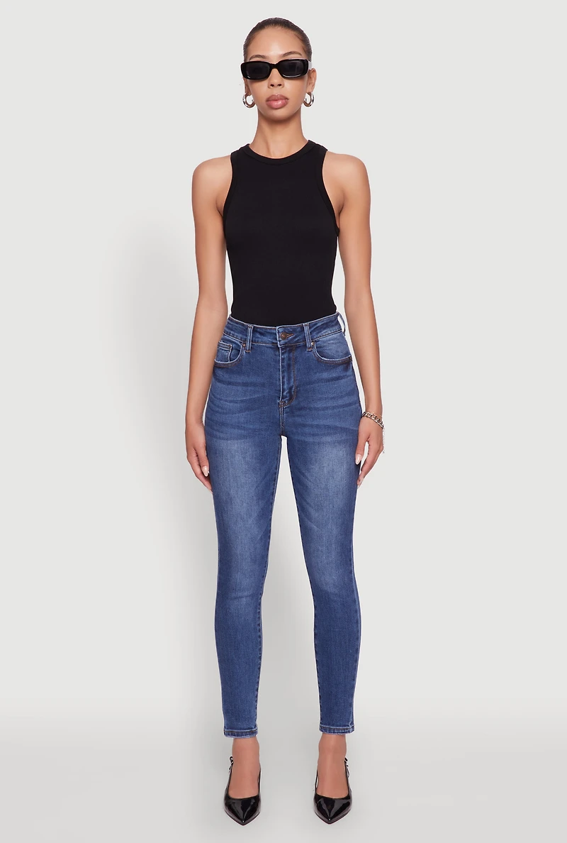 WAX Push Up High Rise Skinny Jeans