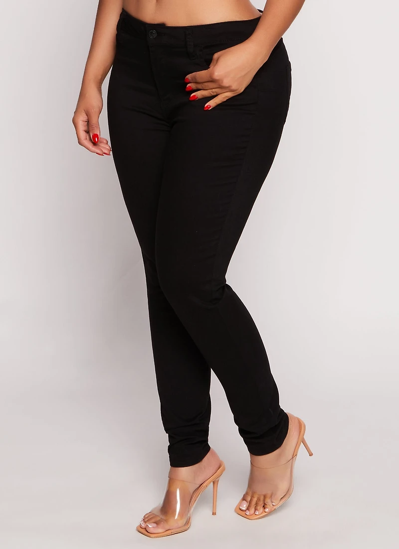 WAX Twill Skinny Leg Pants
