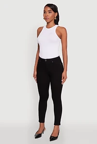 WAX Cropped Skinny Jeans