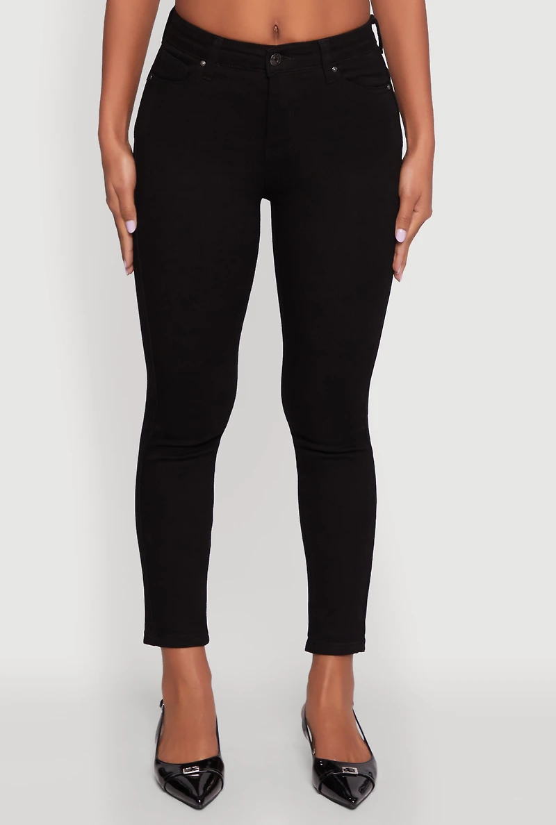 WAX Cropped Skinny Jeans
