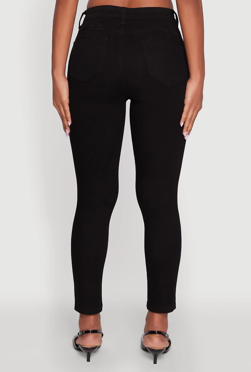WAX Cropped Skinny Jeans