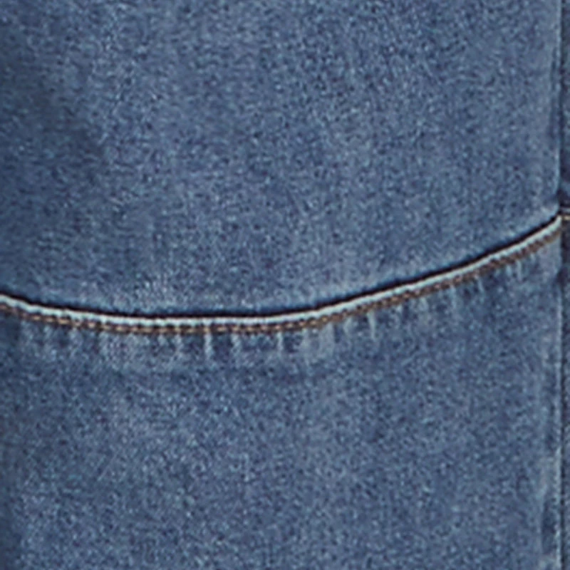 Almost Famous Drawstring Hem Barrel Jeans