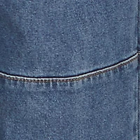 Almost Famous Drawstring Hem Barrel Jeans