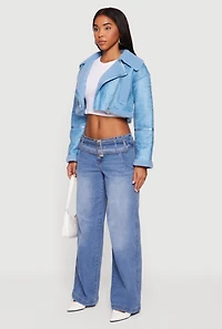 Almost Famous Belted Front Jeans